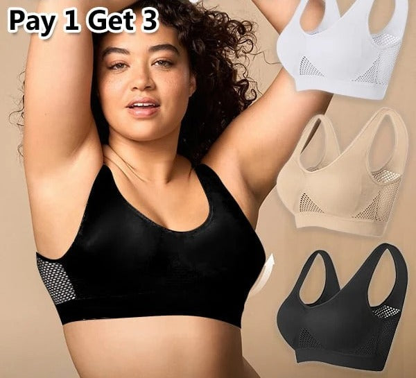 Pay 01 Get 03 Breathable Cool Liftup Air Bra