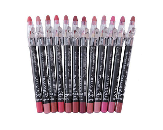 Flormar 12 Matte Color Lipsticks