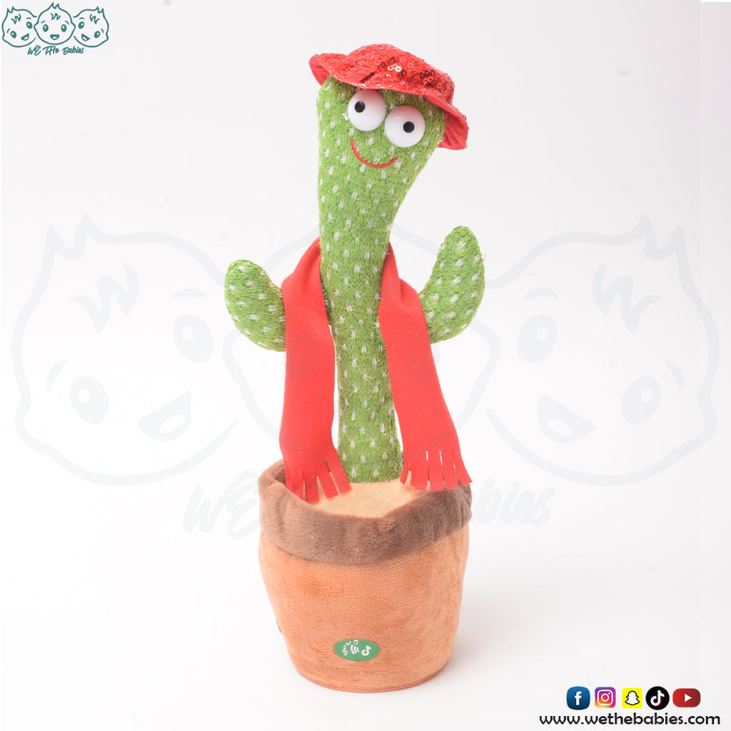 Dancing Cactus Toy-Talking Cactus Toy Repeats What You Say