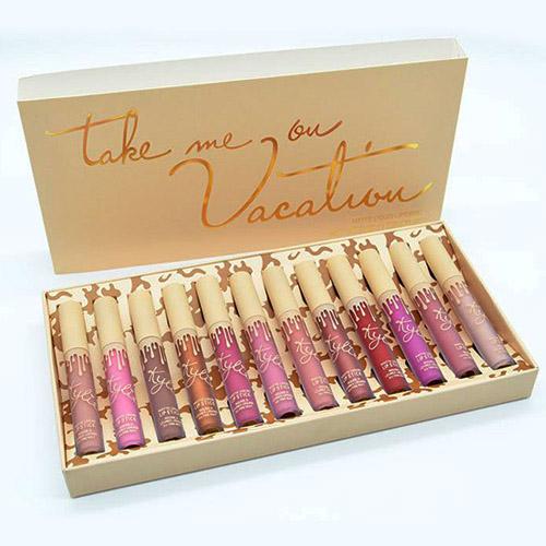 Kylie Take Me On Vacation Liquid Matte Gloss Tray