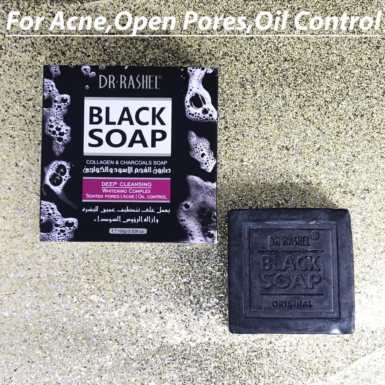 DR BLACK COLLAGEN AND CHARCOALS SOAP