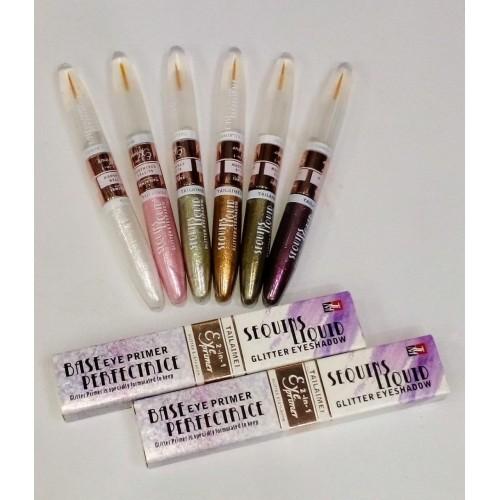 2 IN1 GILLTER SHADOW PACK OF 6