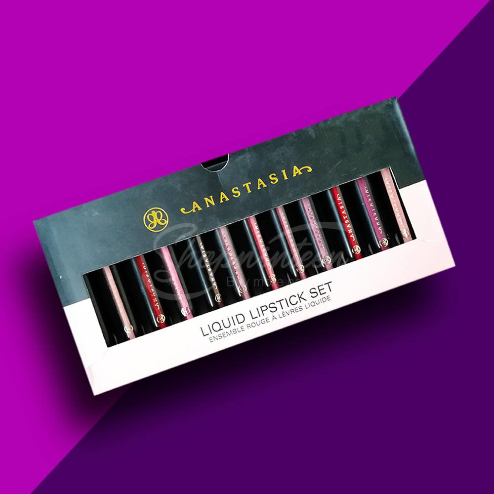 ANASTASIA LIQUID LIPSTICK SET 12PCS