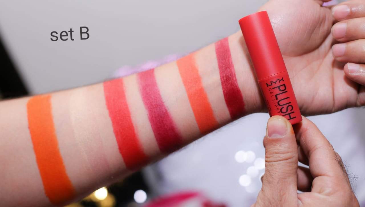 NYX MATTE PLUSH LIPSTICK PACK OF SIX (06)