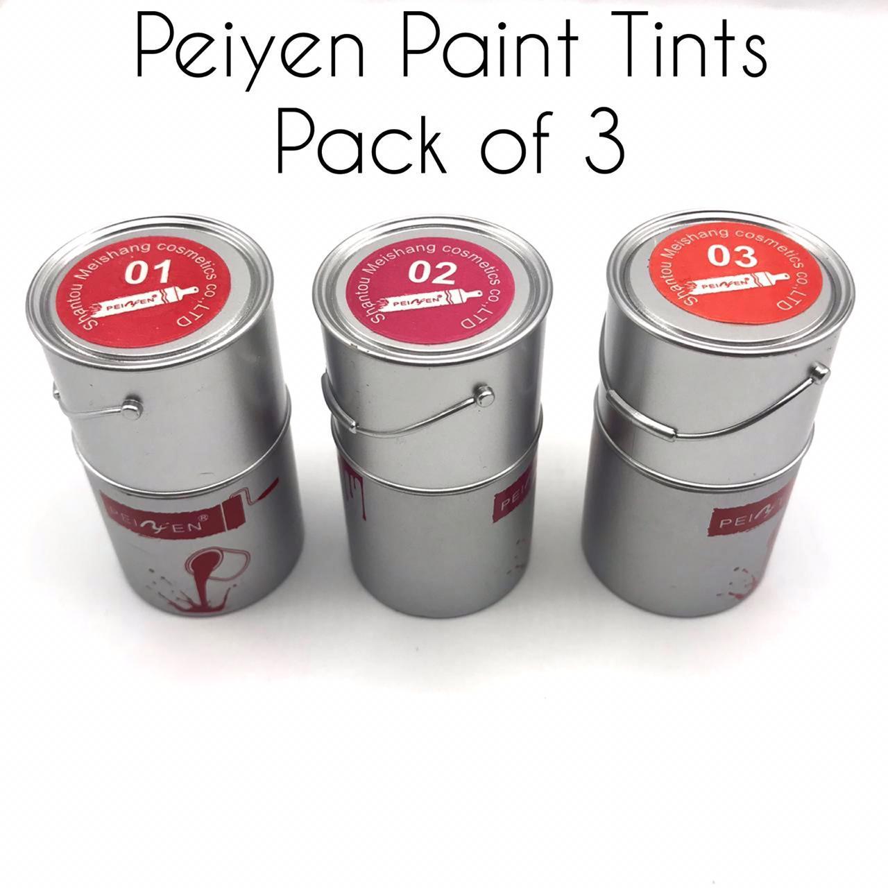 AMAZING PEIYEN PAINT TINTS PACK OF 3