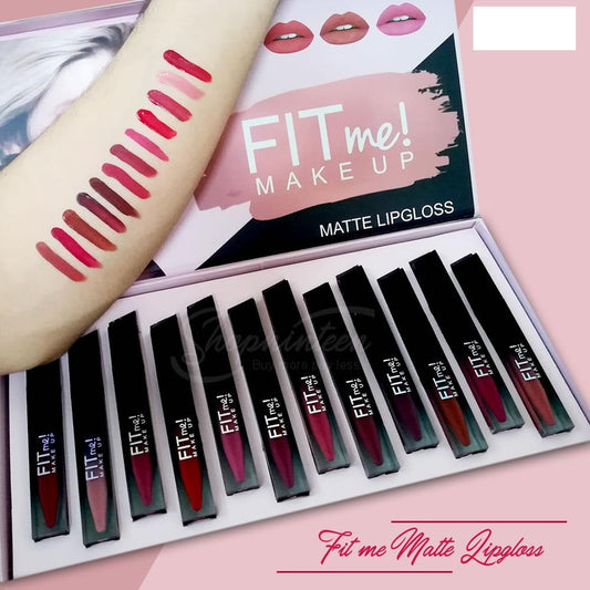 FIT ME MATTE LIP GLOSS PACK OF 12