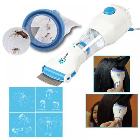 ANTI LICE ELECTRONIC HEAD LICE REMOVER V COMB