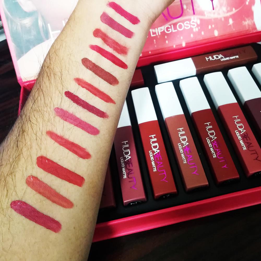 HUDA BEAUTY LIQUID MATTE GLOSS-M ( PACK OF 12 )
