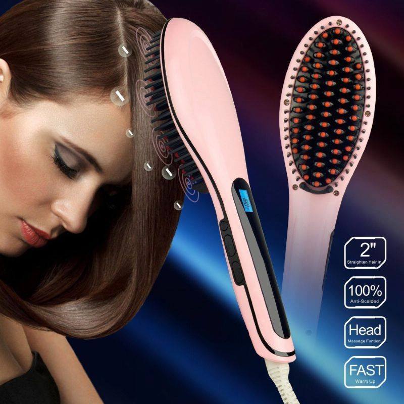 Hair Straightener Brush