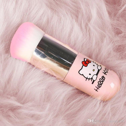 BLEND YOUR MAKEUP EASILY KITTY FOUNDATION BRUSH
