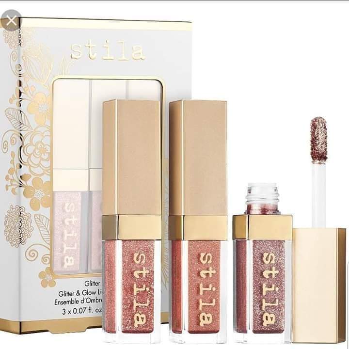 STILAS GLITTER EYE SHADOW 3 PIECES SET