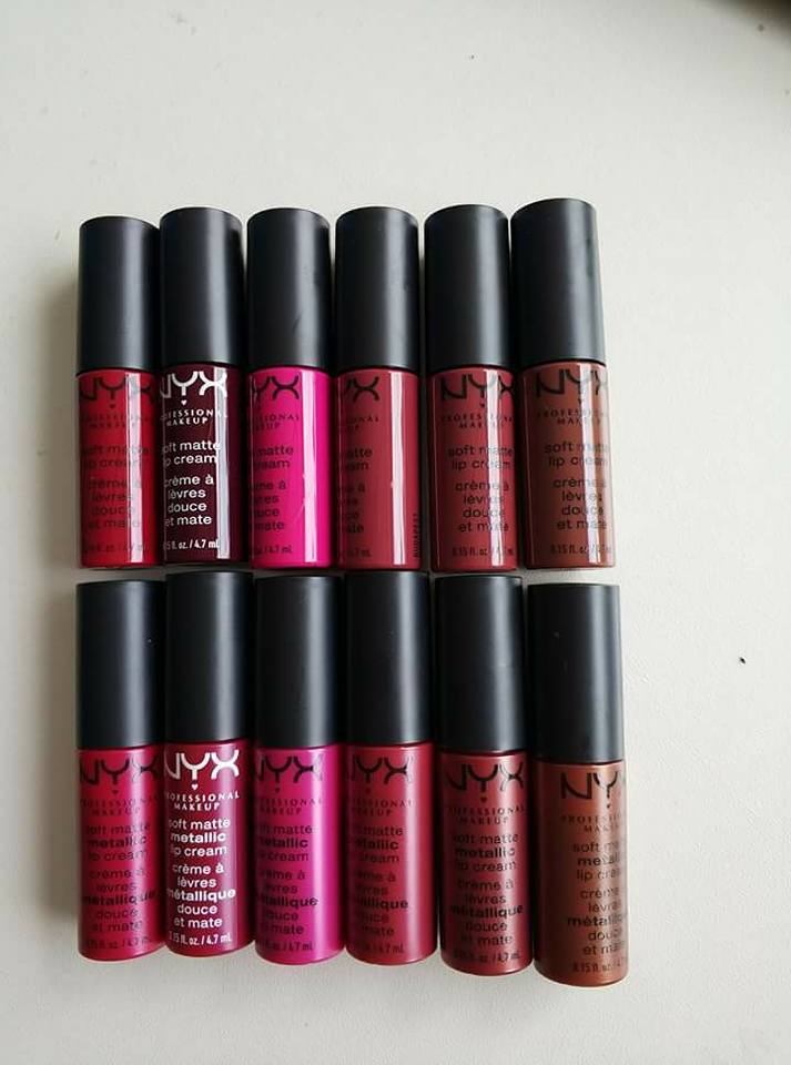 NYX MEET THE METALLICS VAULT COMPLETE PACK OF 12