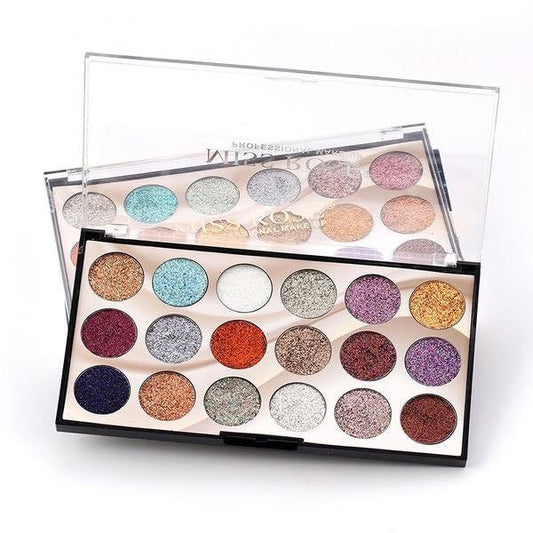 MISSROSE 18 COLOR GLITTER PALETTE