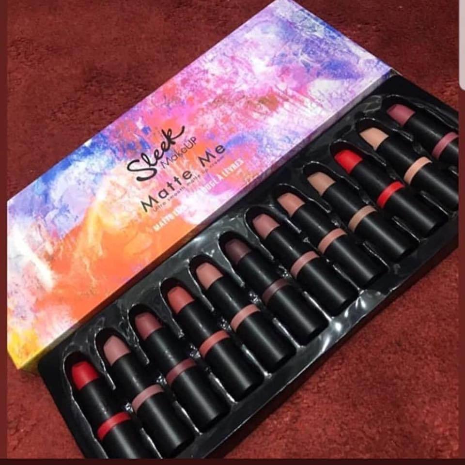 SLEEK MATTE LIPSTICK SET PACK OF 12