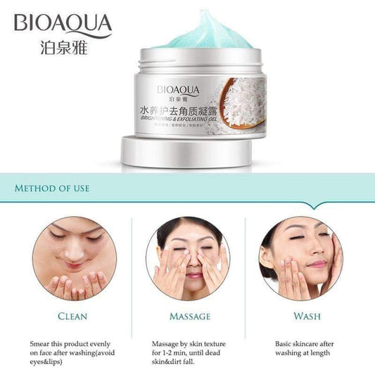 BIOAQUA BRIGHTENING EXFOLIATING FACIAL GEL