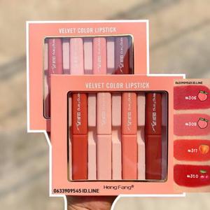 HENG FANG VELVET COLOR LIPSTICK PACK OF 4