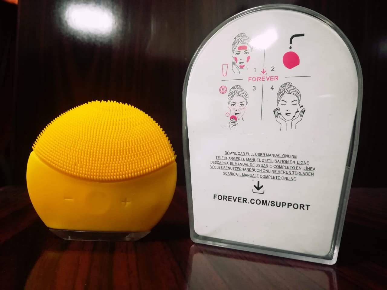 RECHARGEABLE ELECTRIC FACE CLEANSER