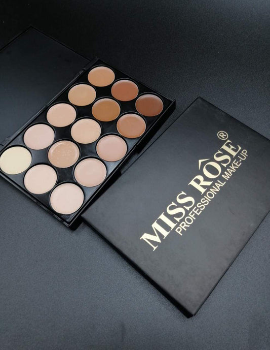MISS ROSE 15 COLORS LARGE SIZE CREAMY CONTOUR
