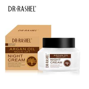 DR.RASHEL ARGAN OIL NIGHT CREAM AMINO ACID COLLAGEN FACE WHITENING CREAMS REDUCE FINE LINES 50G
