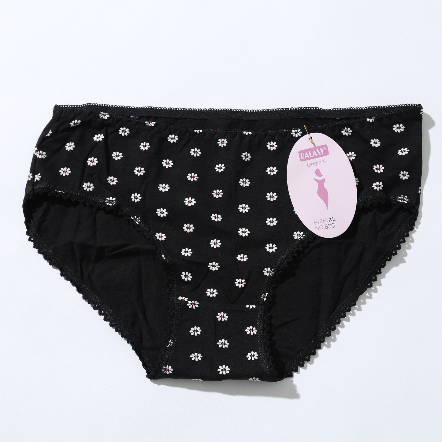 GALAXY MID WAIST COTTON UNDERWEAR - PACK OF 3 (620)