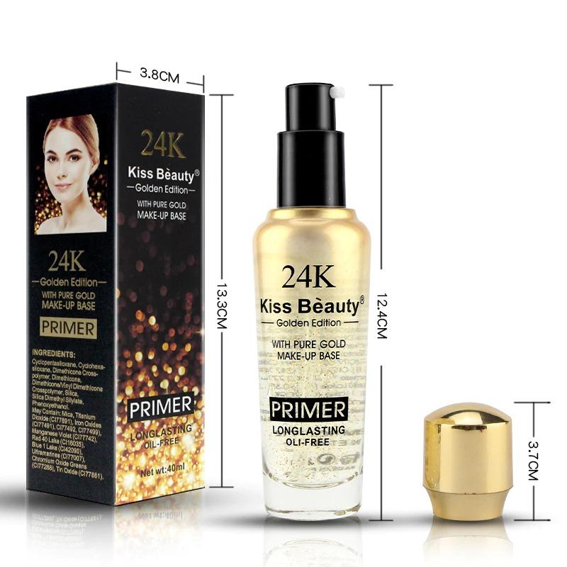 KISS BEAUTY BRAND 24K GOLD NEW LIQUID PRIMER