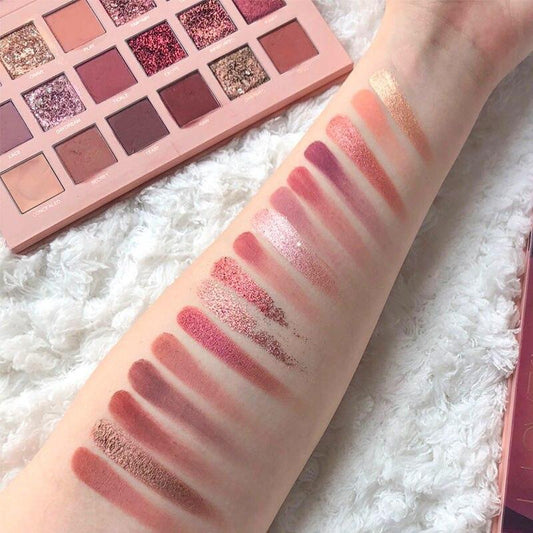 18 COLORS MISS ROSE NUDE EYESHADOW PALETTE