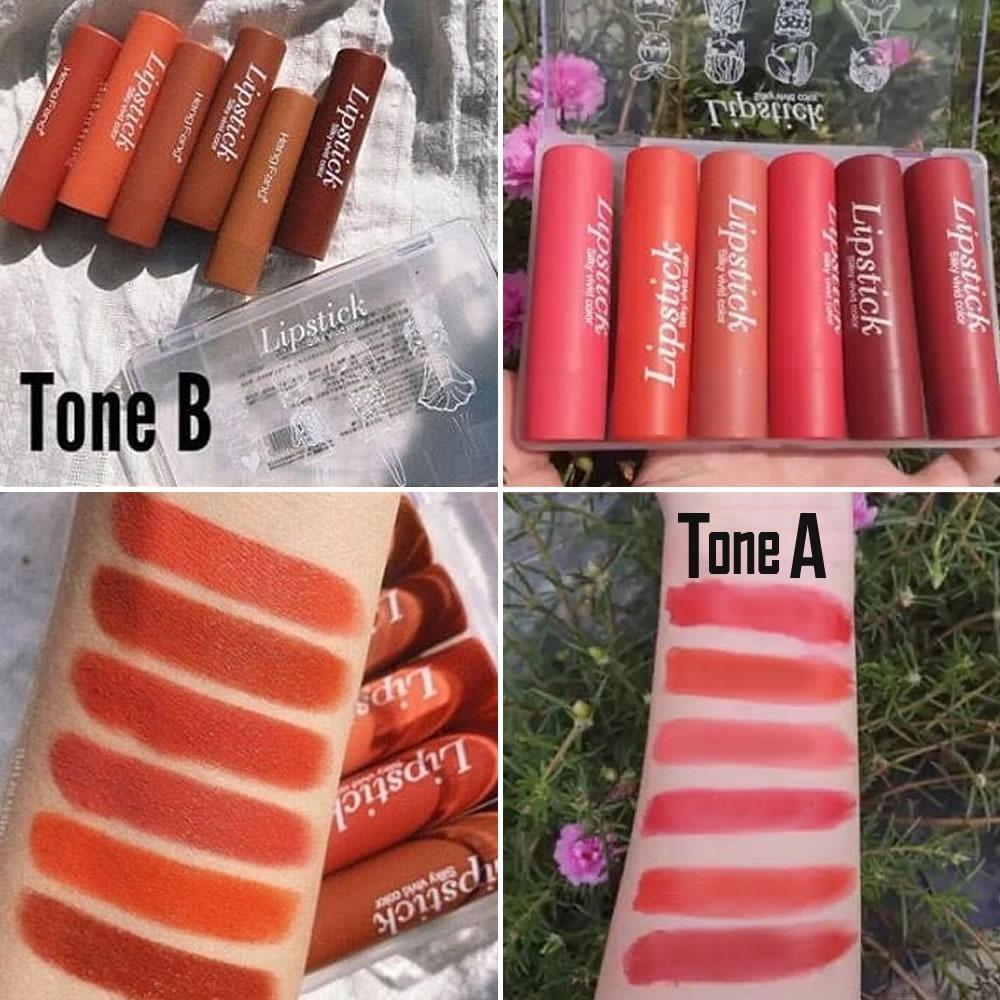 HENG FENG LIPSTICKS PACK OF SIX (06)