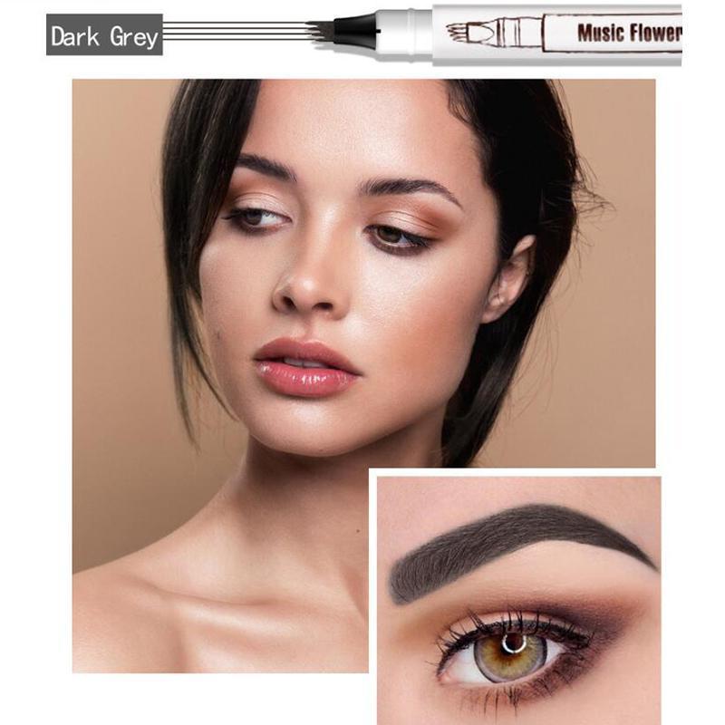 Waterproof Eyebrow Pencil (Pack of 4)