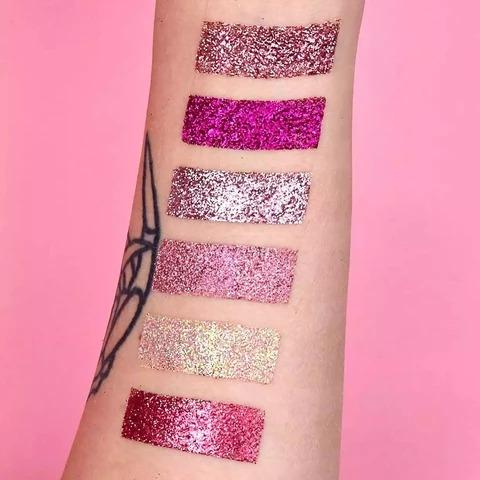 BEAUTY CREATIONS GLITTER COLLECTION PACK OF EIGHTEEN (18)