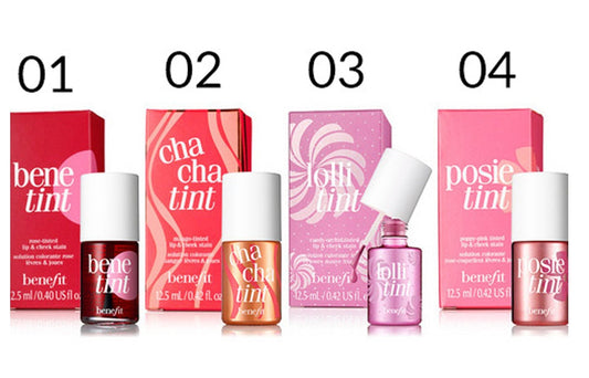 Benefit Lip Tints Set of 4